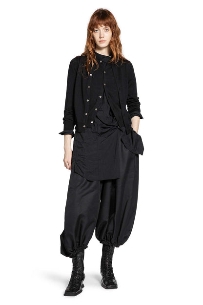 Layered Wool Cardigan