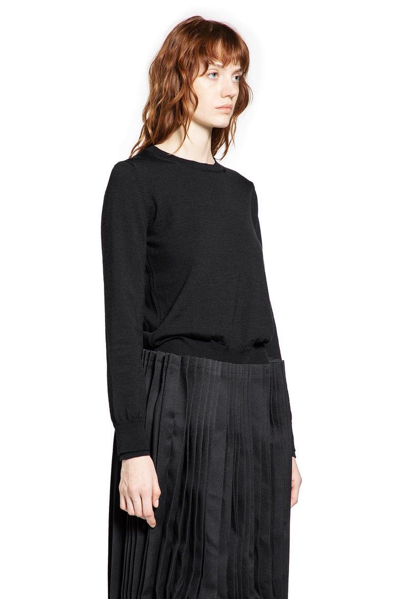Cropped Wool Sweater
