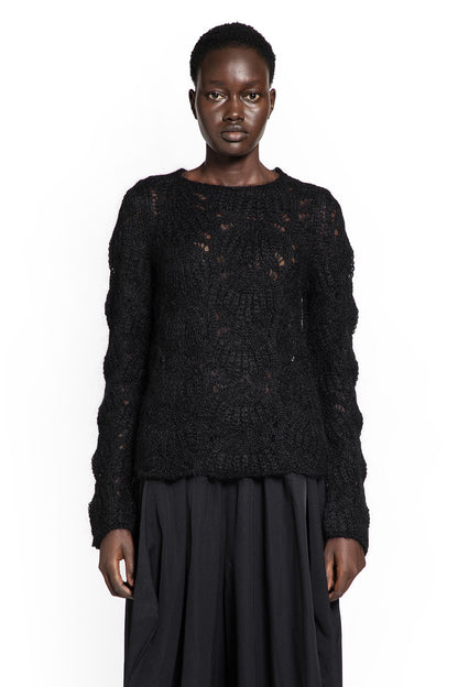 Mohair Lace Knit Sweater