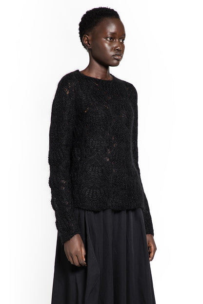 Mohair Lace Knit Sweater