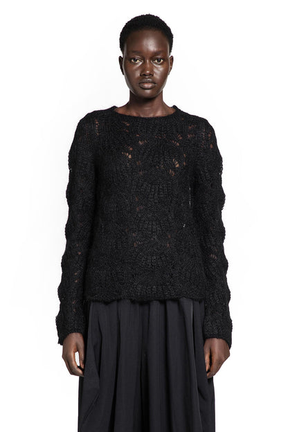 Mohair Lace Knit Sweater