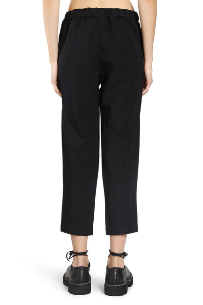 Cropped Nylon Twill Pants