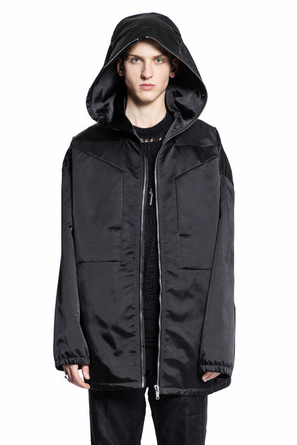 Antonioli RICK OWENS MAN BLACK SWEATSHIRTS