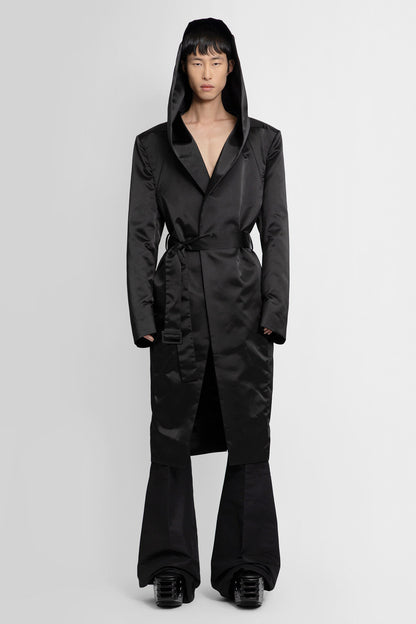 RICK OWENS MAN BLACK COATS