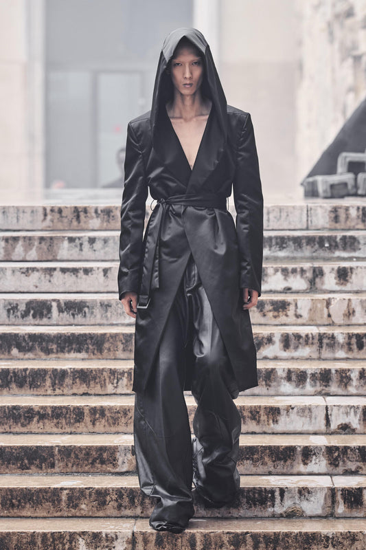 RICK OWENS MAN BLACK COATS