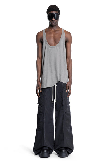 RICK OWENS MAN GREY T-SHIRTS & TANK TOPS