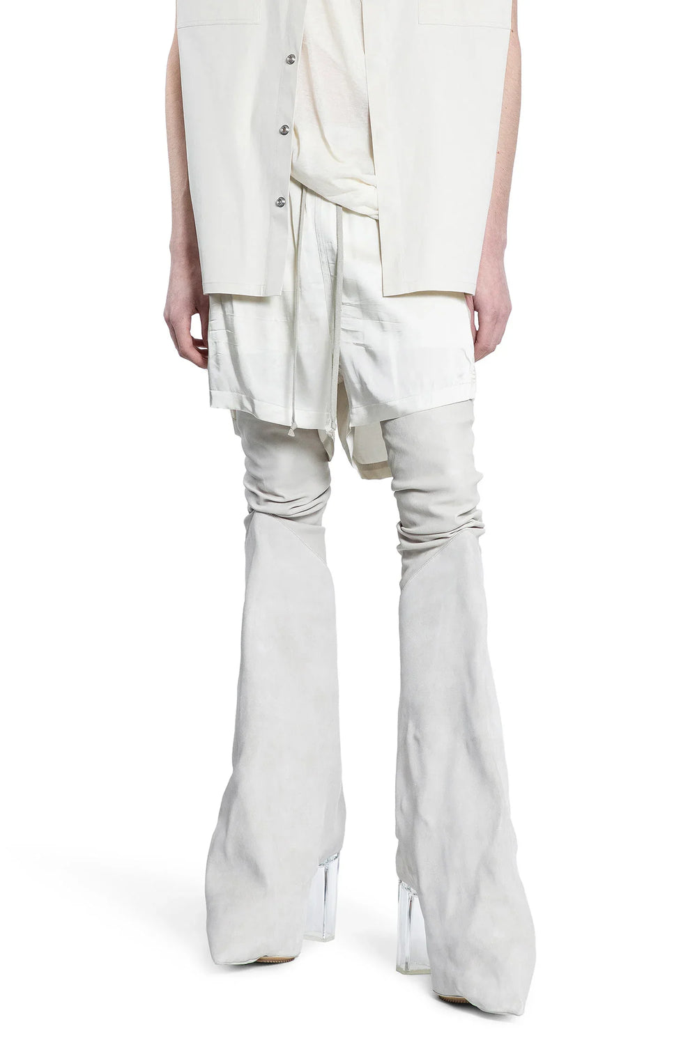 Hollywood Boxers in Washed Silk Charmeuse - Antonioli.eu