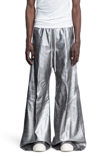 RICK OWENS MAN SILVER TROUSERS