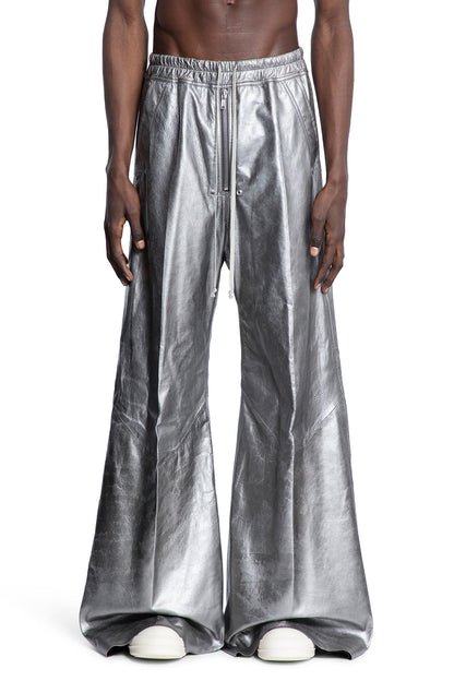 RICK OWENS MAN SILVER TROUSERS