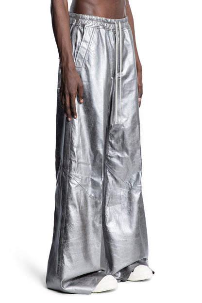 RICK OWENS MAN SILVER TROUSERS