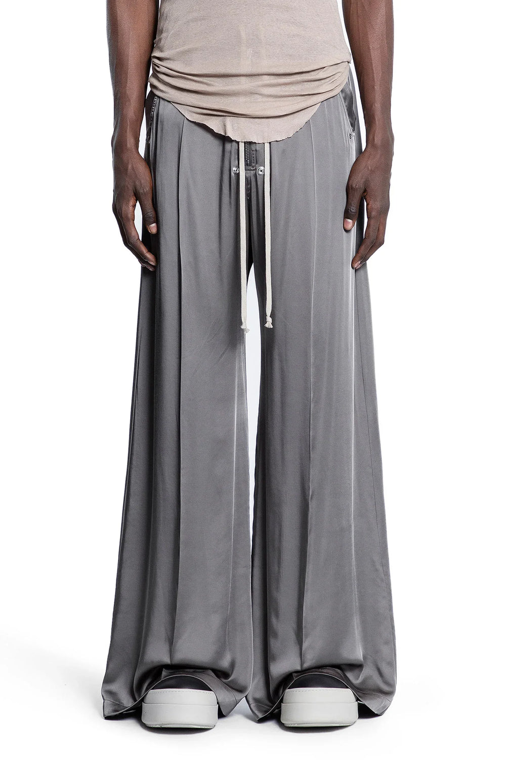 RICK OWENS MAN GREY TROUSERS - Antonioli.eu