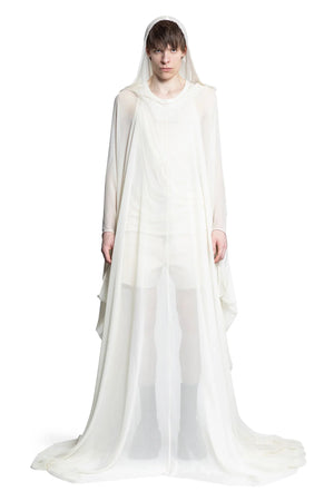 Hollywood Hooded Kaftan in Silk Chiffon - Antonioli.eu