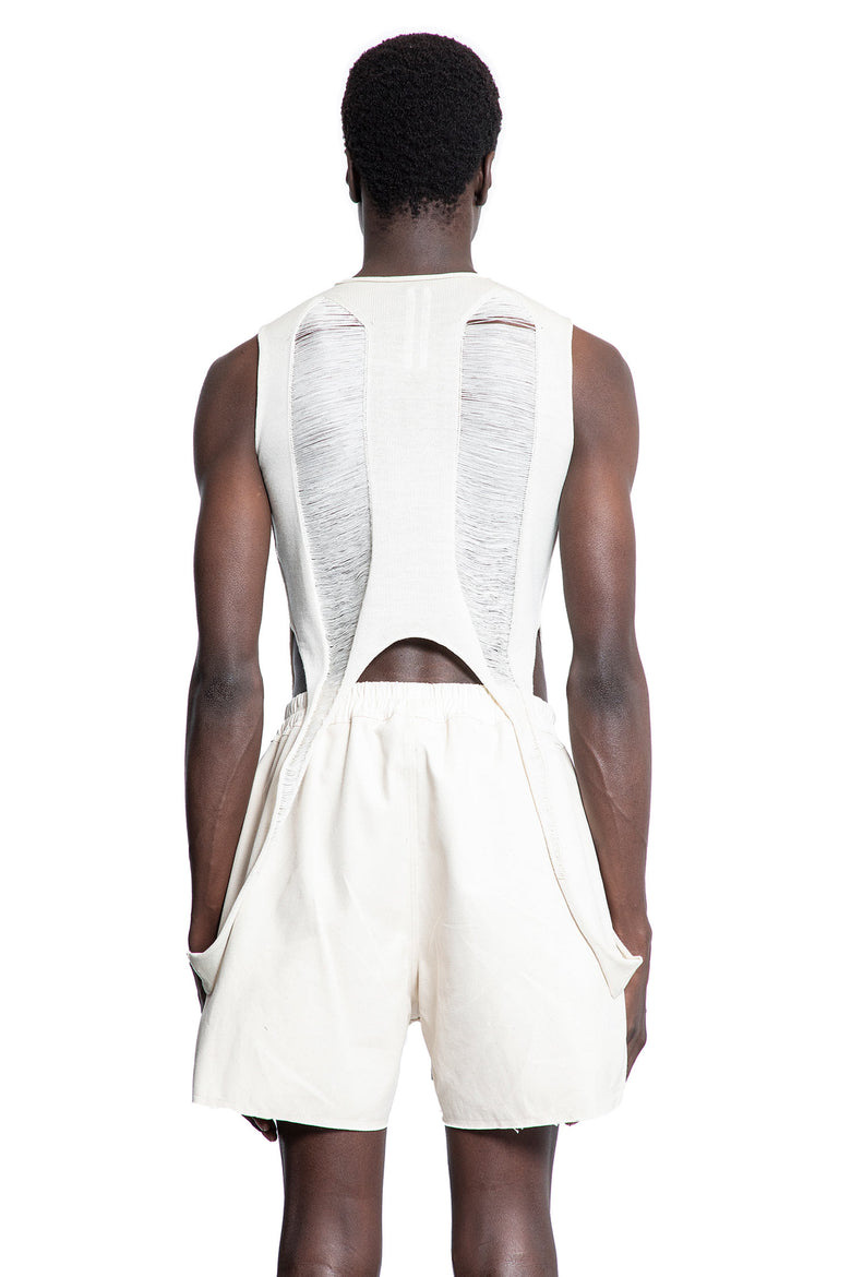 RICK OWENS MAN WHITE T-SHIRTS & TANK TOPS