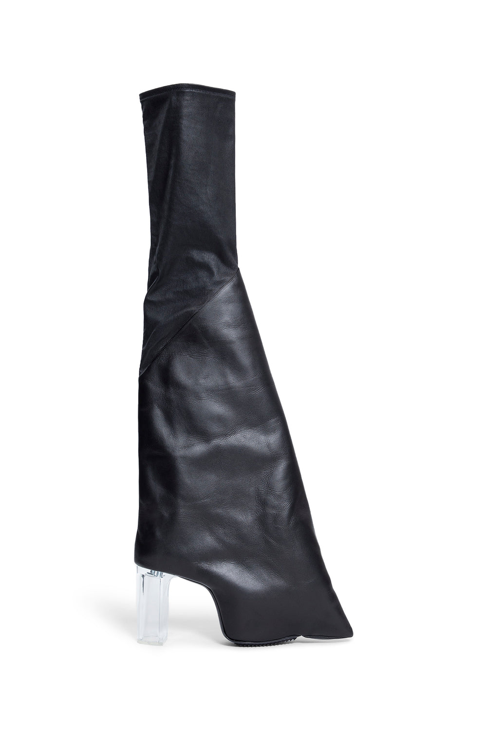 RICK OWENS MAN BLACK BOOTS