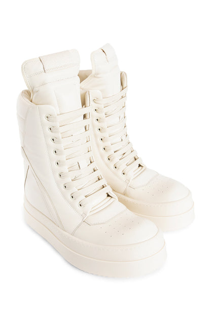 RICK OWENS MAN WHITE SNEAKERS