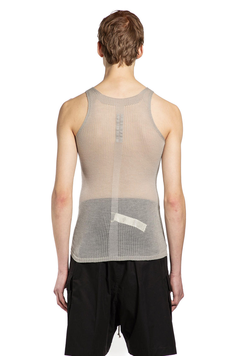 RICK OWENS Temple Knit Tank man