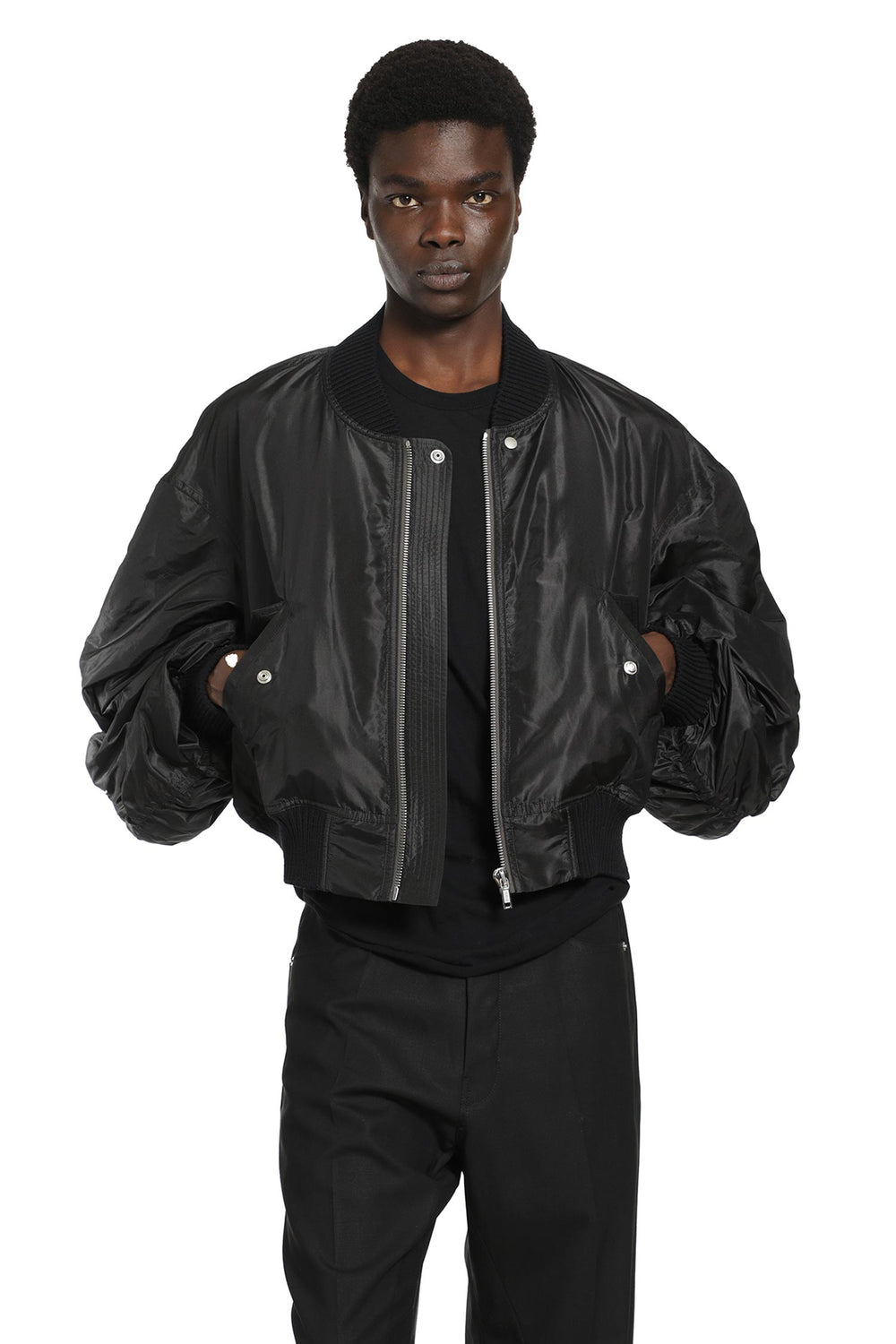 RICK OWENS Temple Secchia Flight Jacket man