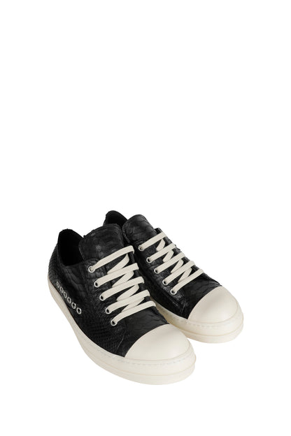 Temple Low Sneaks in Python Leather