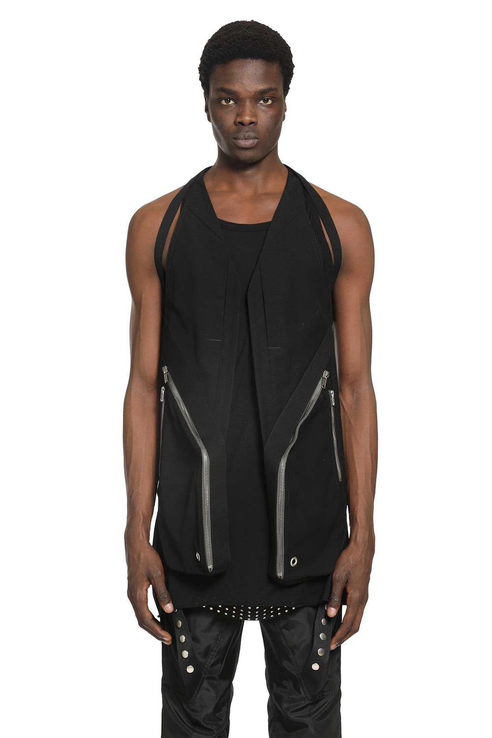 RICK OWENS Temple Temple Vest Long man