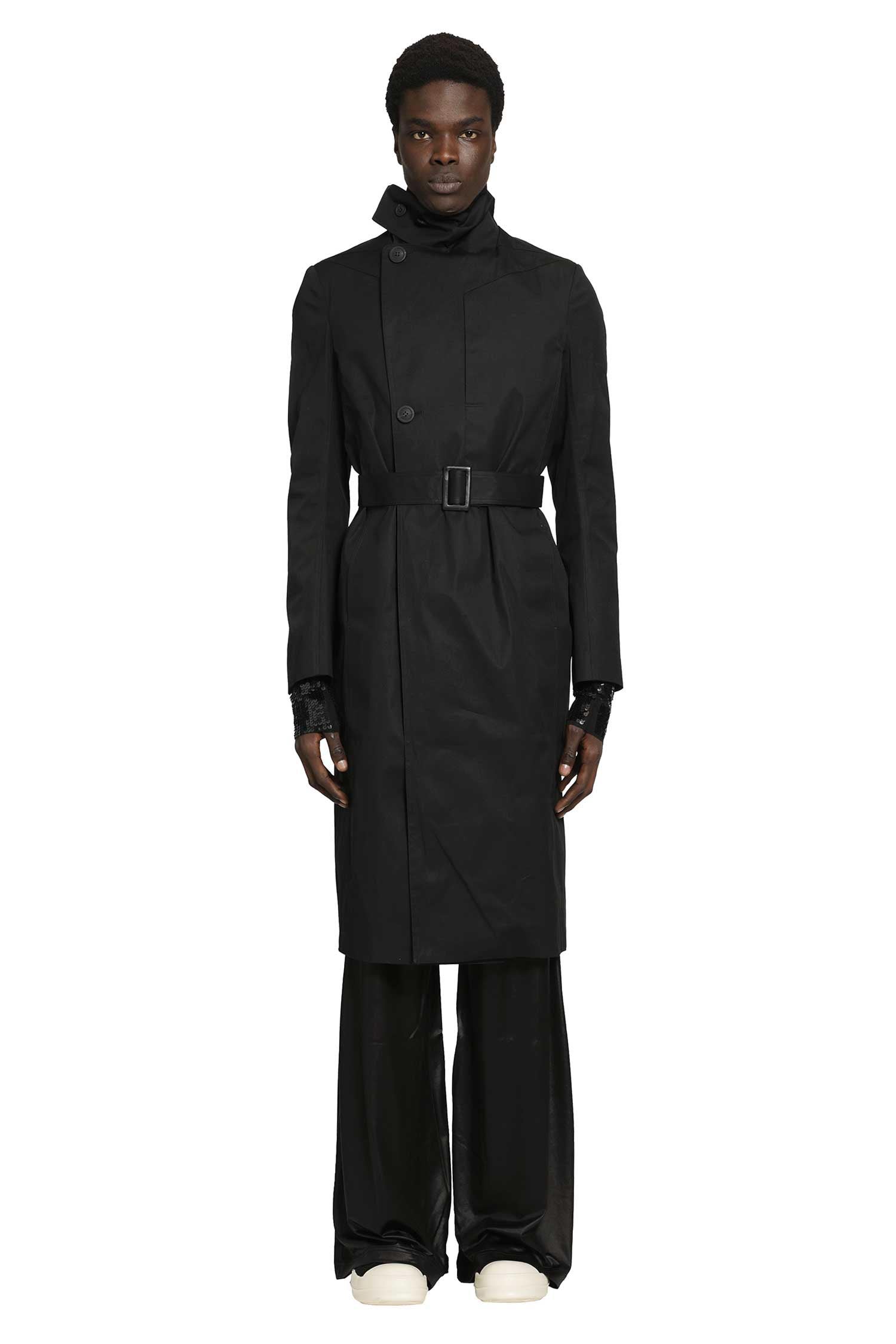 RICK OWENS Temple Mastodon Trench Coat man
