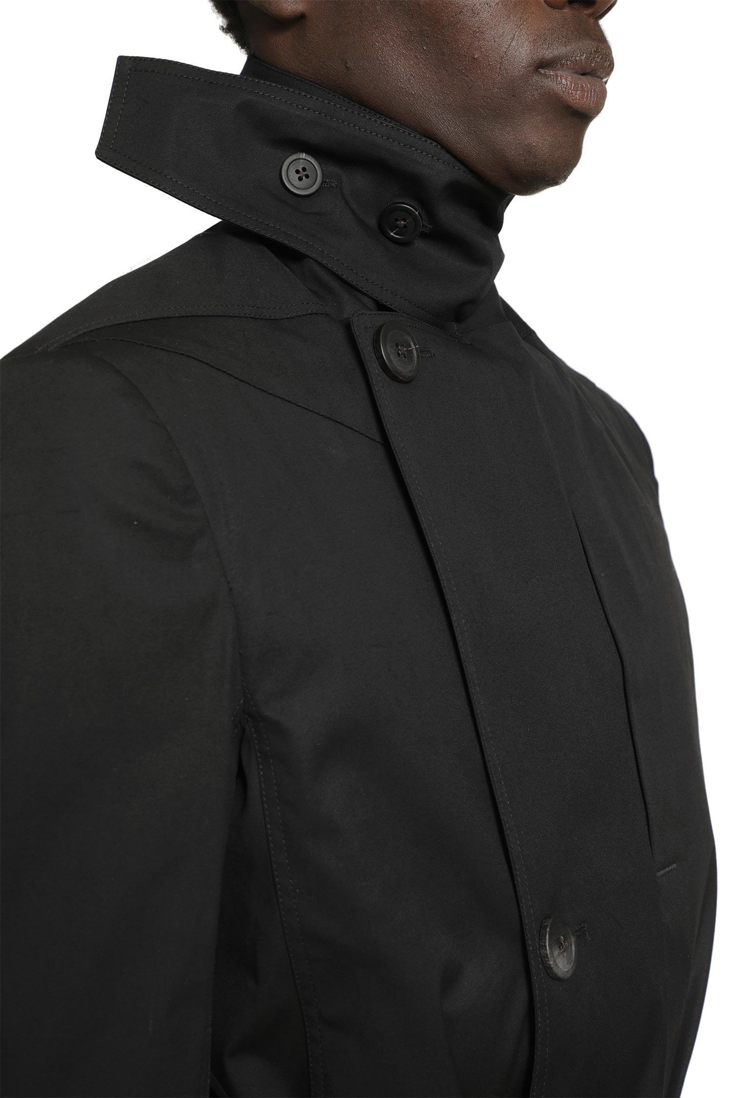 RICK OWENS Temple Mastodon Trench Coat man
