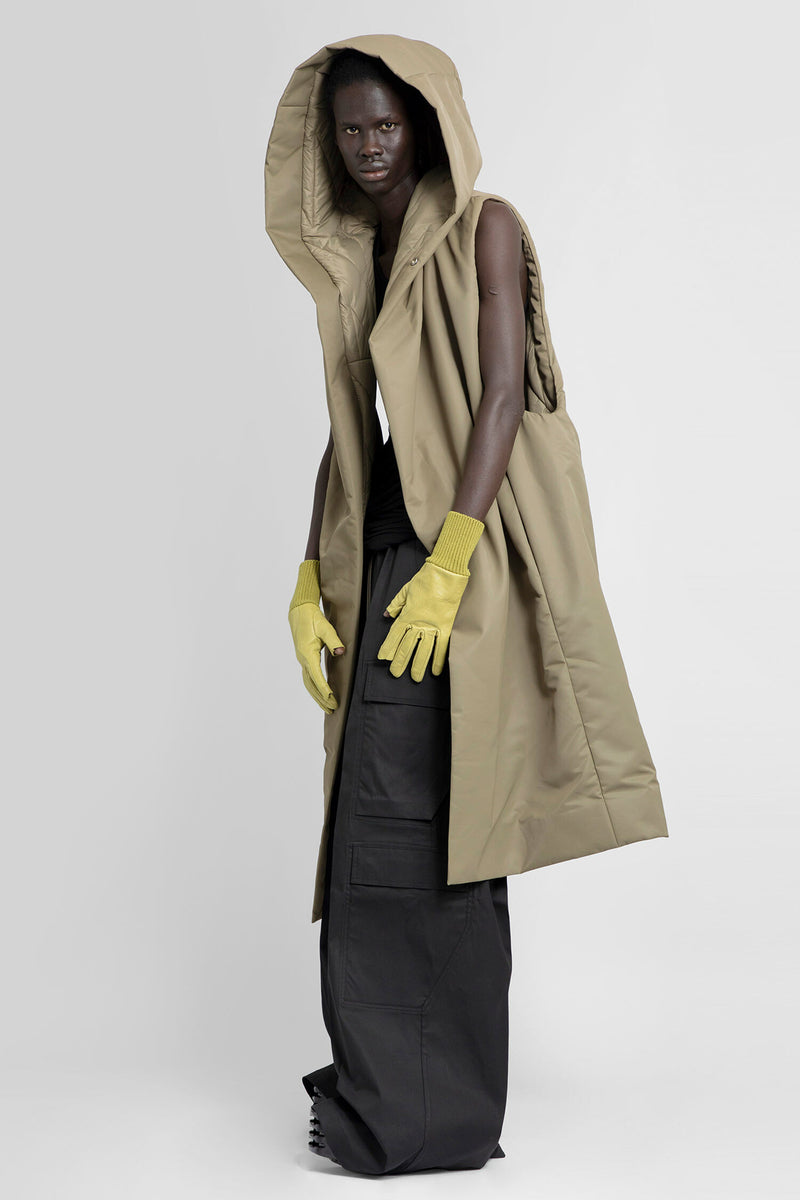 RICK OWENS MAN GREEN GLOVES