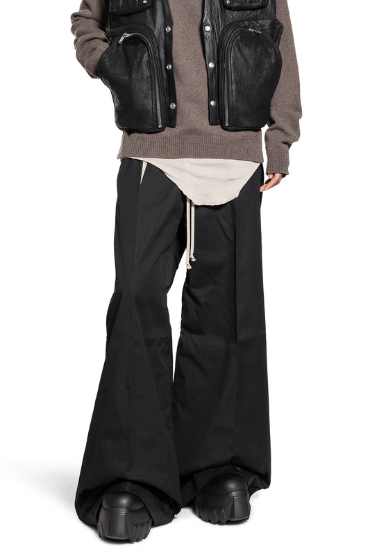 RICK OWENS MAN BLACK TROUSERS