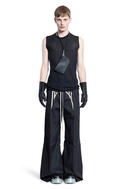 RICK OWENS MAN BLACK TROUSERS