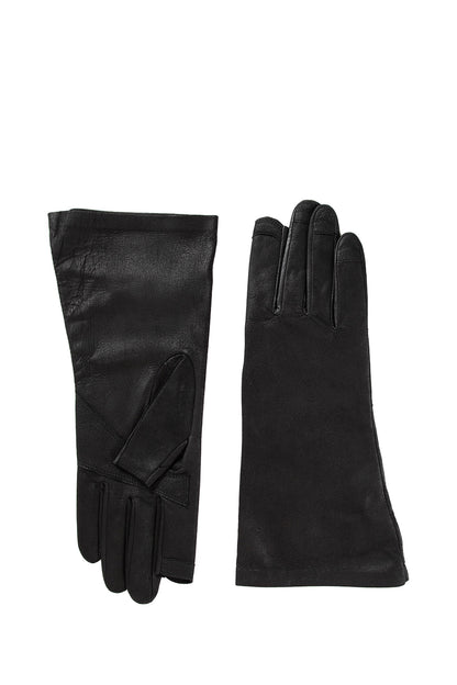 RICK OWENS UNISEX BLACK GLOVES