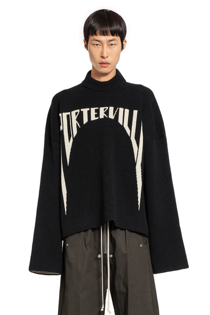 Antonioli RICK OWENS MAN BLACK KNITWEAR