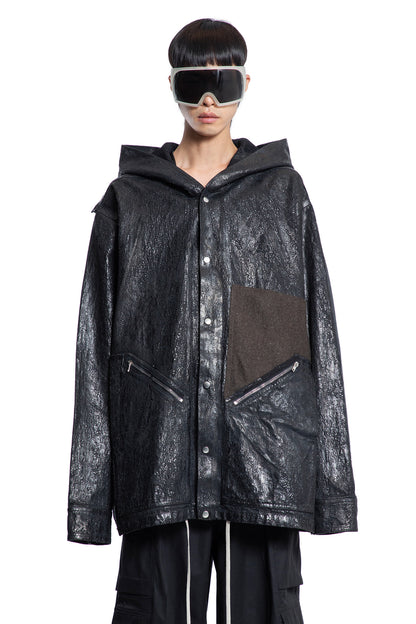 Antonioli RICK OWENS MAN BLACK JACKETS