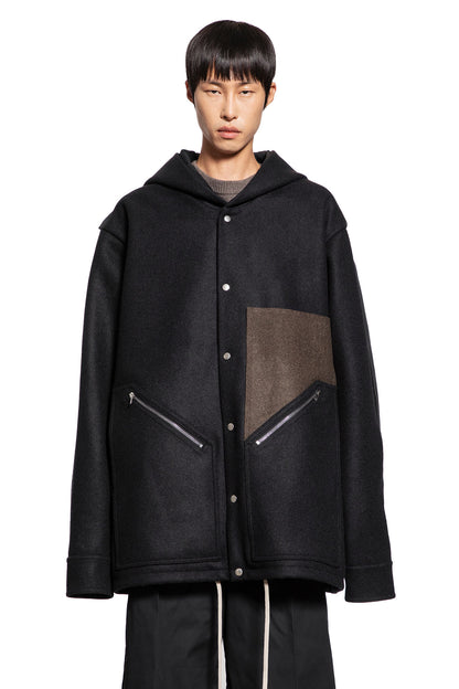 Antonioli RICK OWENS MAN BLACK JACKETS