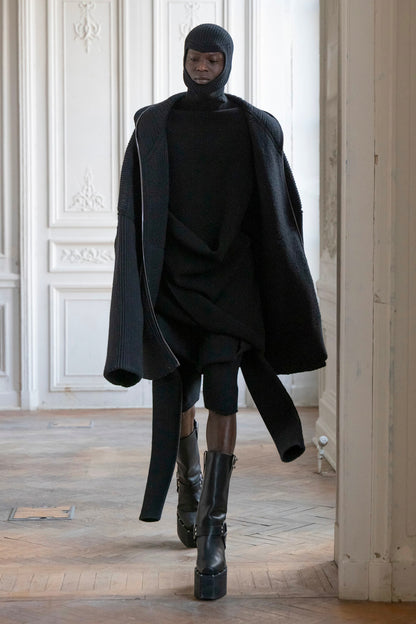 RICK OWENS MAN BLACK BOOTS