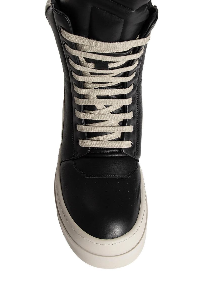 RICK OWENS MAN BLACK&WHITE SNEAKERS - Antonioli.eu