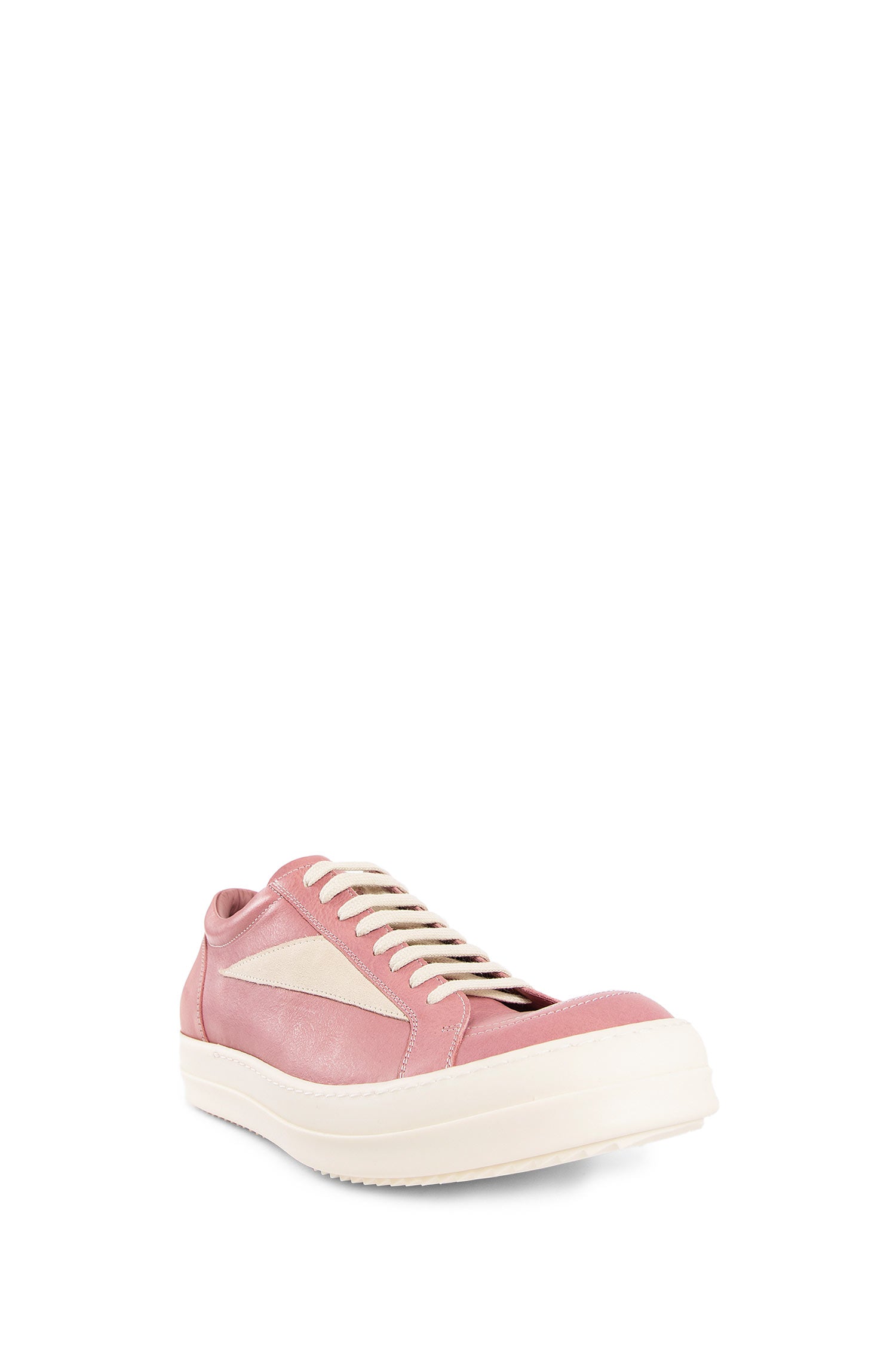 RICK OWENS MAN PINK SNEAKERS