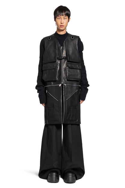 Antonioli RICK OWENS MAN BLACK VESTS