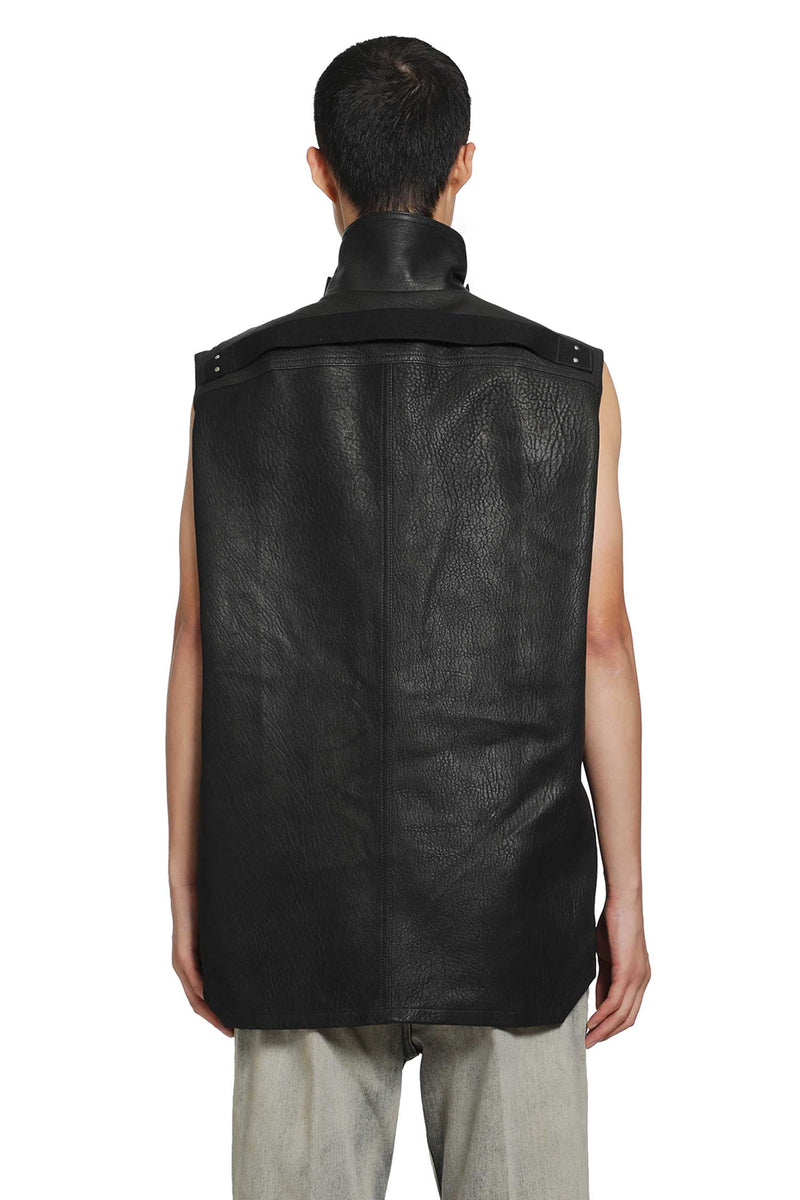 RICK OWENS Tower SL Outershirt in Naked Lamb man