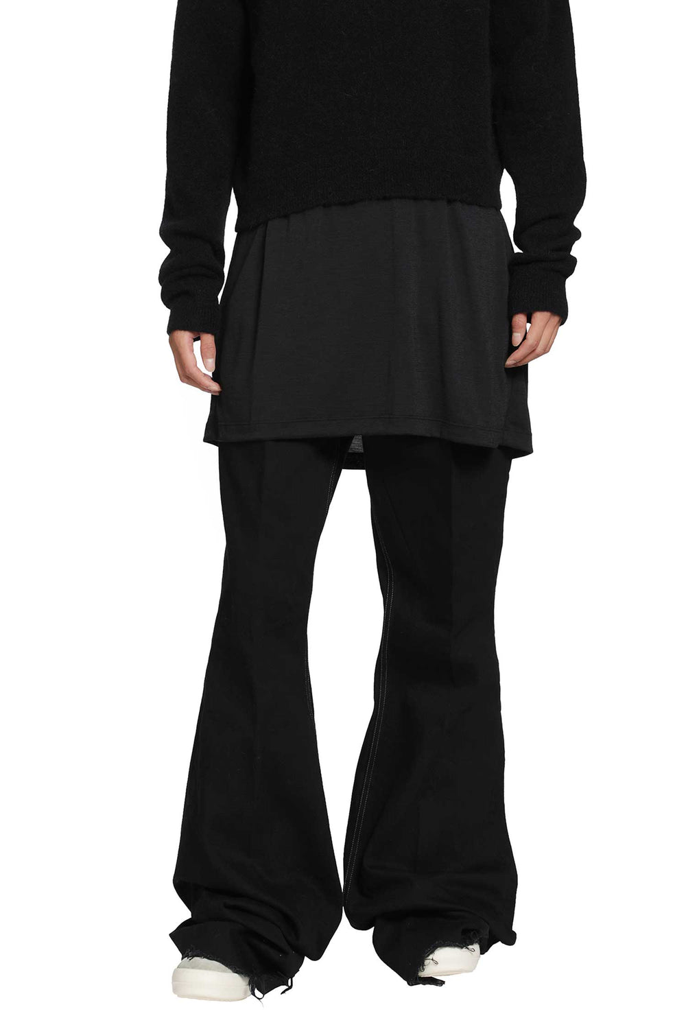 RICK OWENS Tower Bolan Bootcut in 16oz Denim man