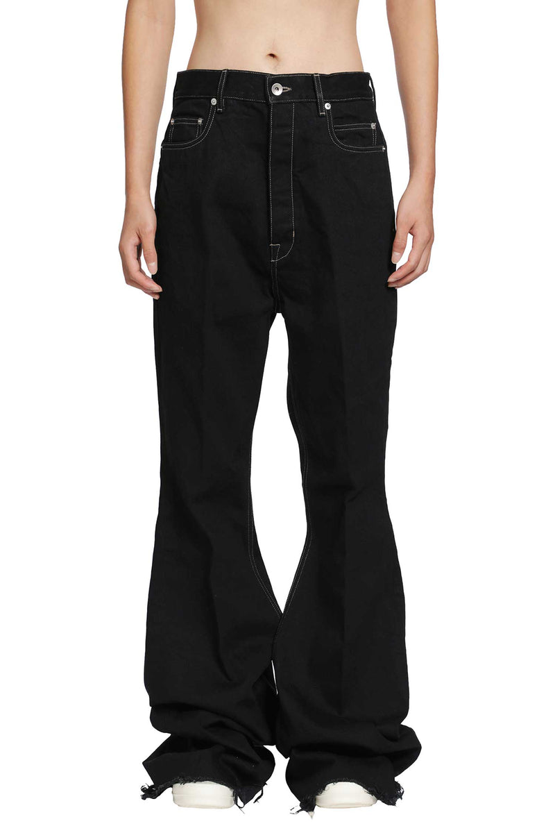 RICK OWENS Tower Bolan Bootcut in 16oz Denim man