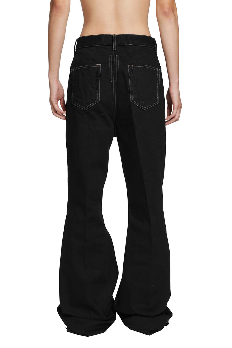 RICK OWENS Tower Bolan Bootcut in 16oz Denim man