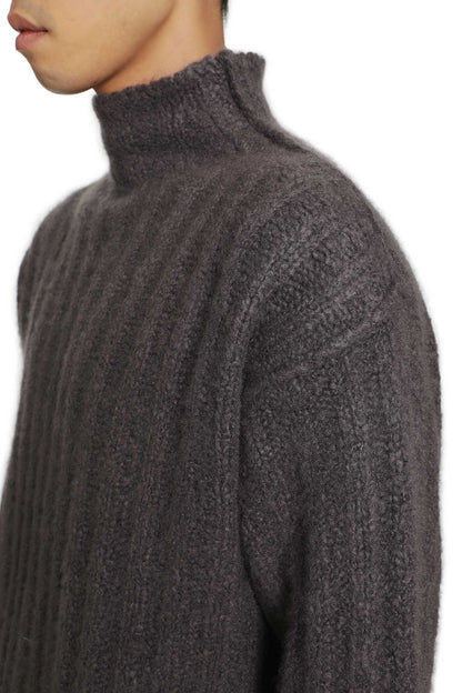 Tower Turtle in Rib Silk Cashmere