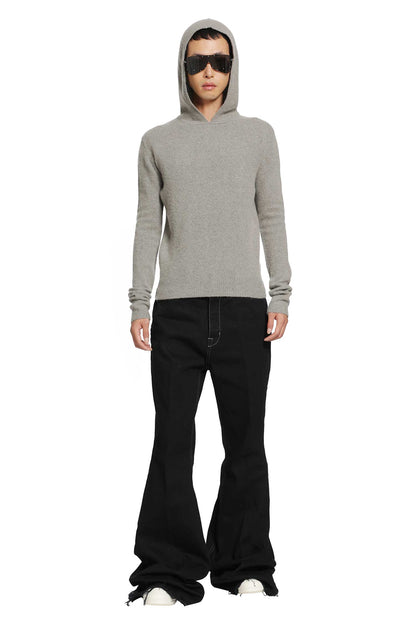 Tower Hooded Pulll in Felt Cashmere