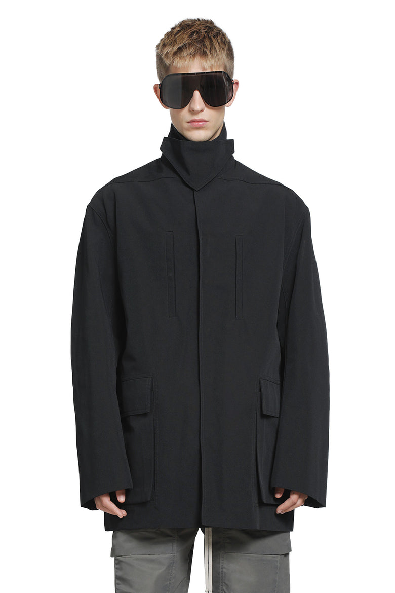 RICK OWENS Tower Collared Mac man