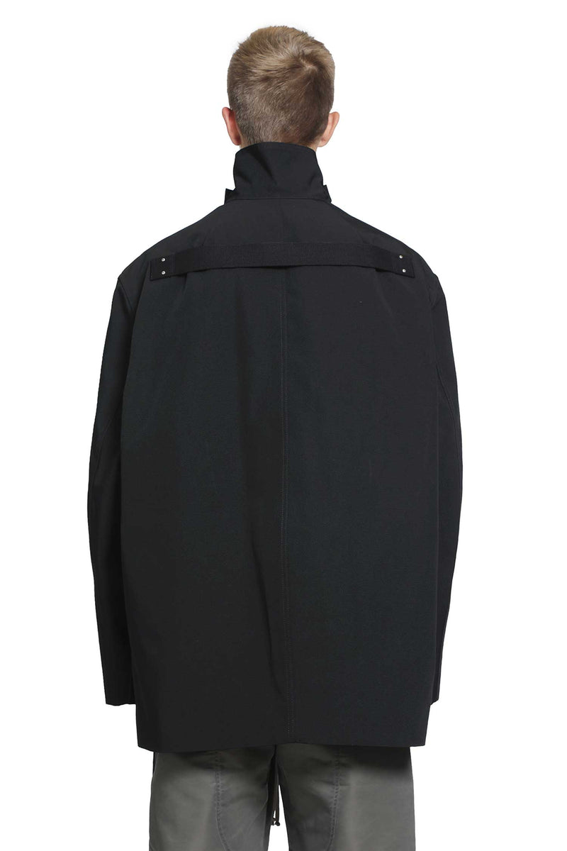 RICK OWENS Tower Collared Mac man