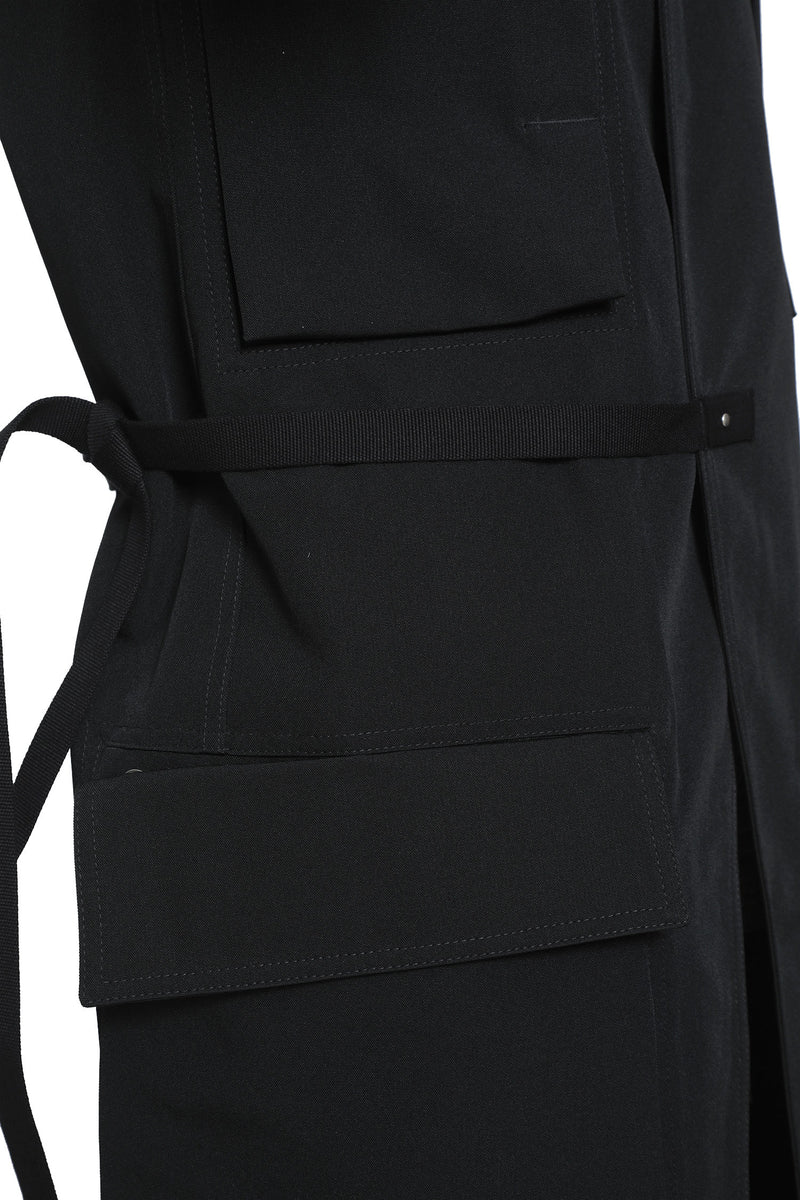 RICK OWENS Tower Long Lab Cargo Vest man