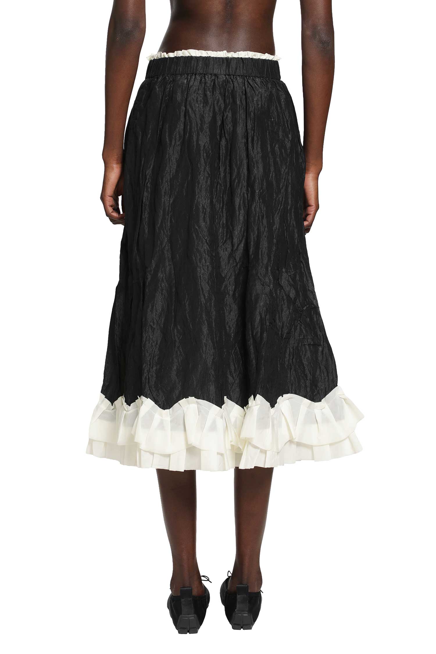 Gathered A-Line Skirt