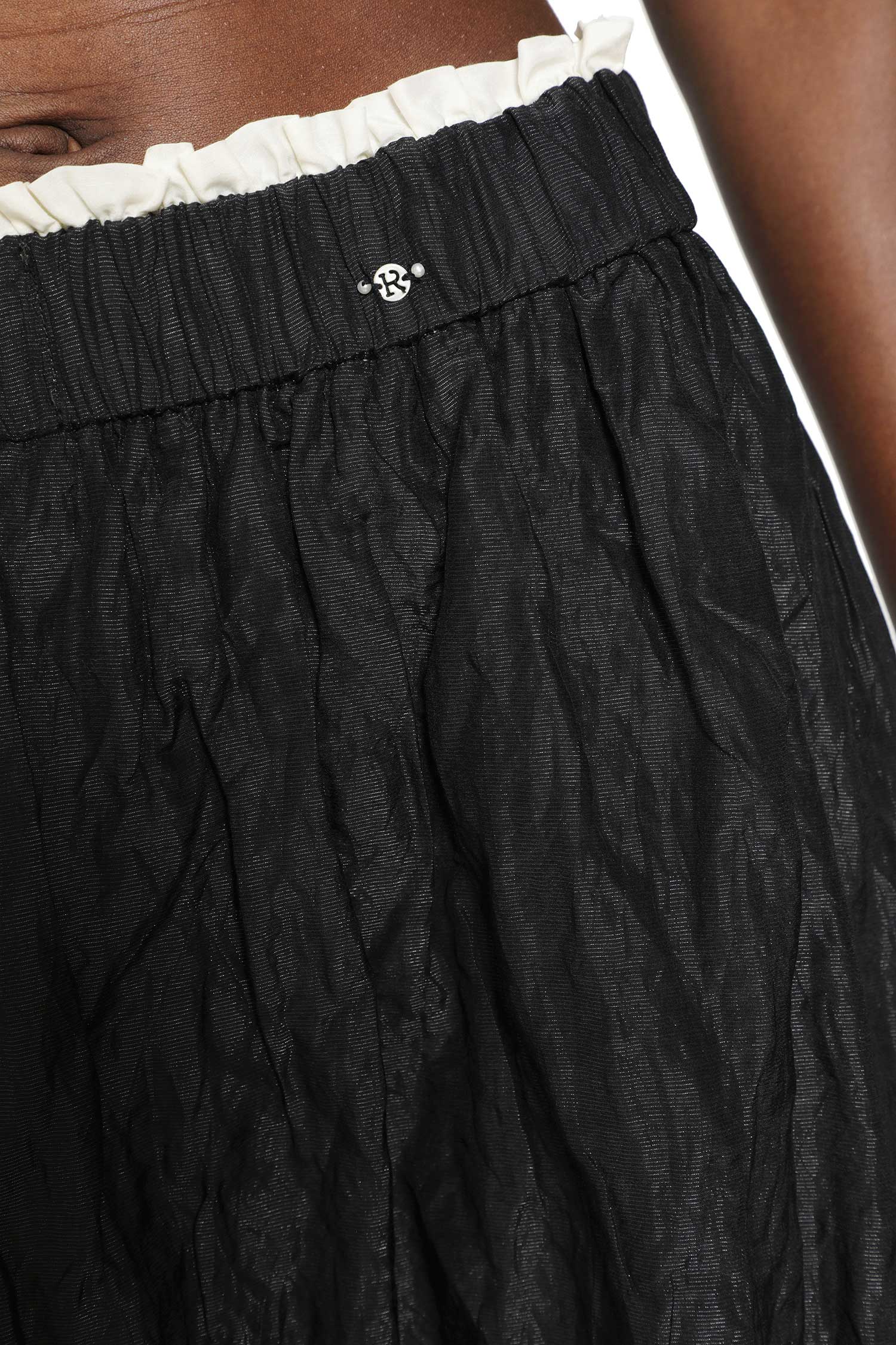 Gathered A-Line Skirt