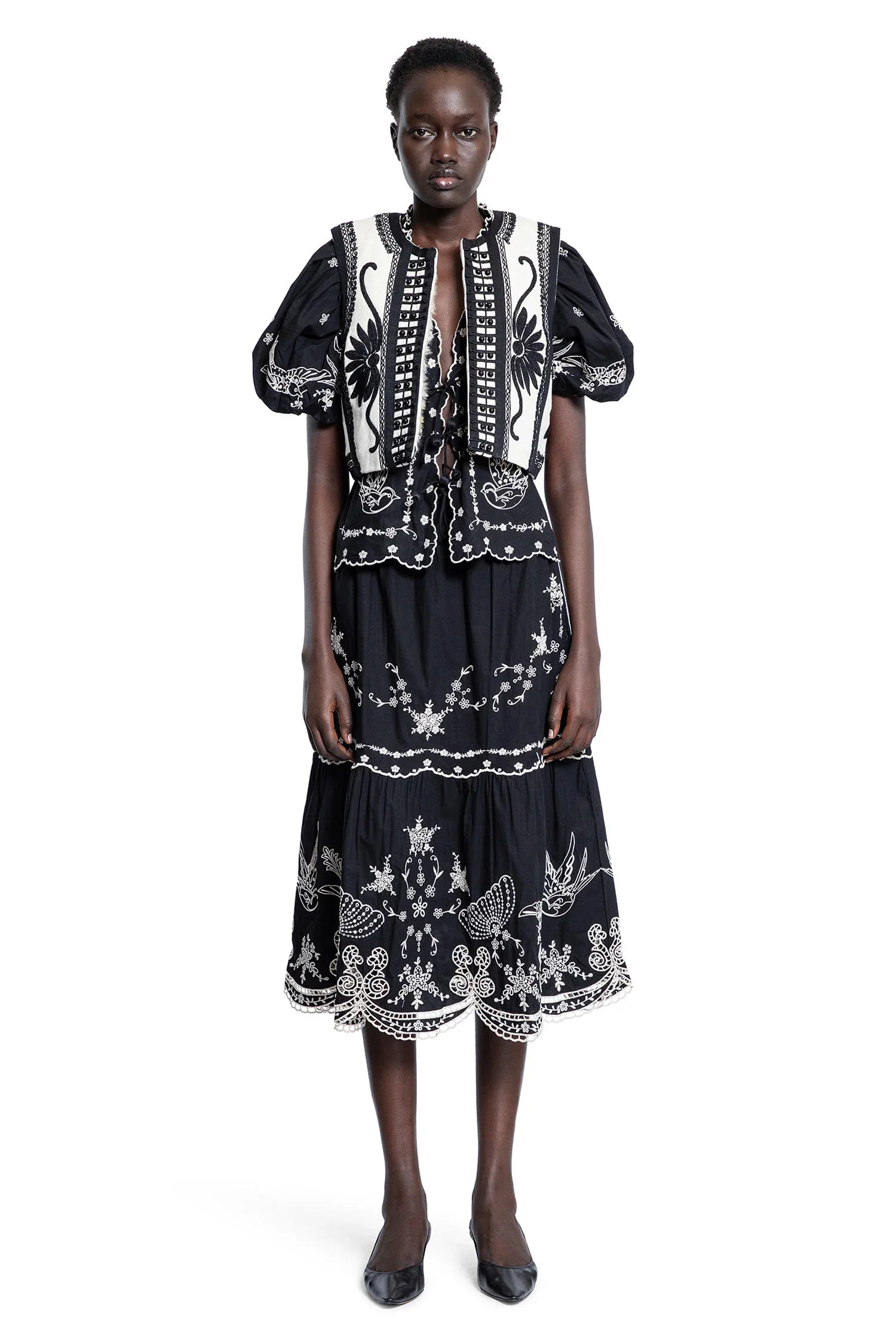 SEA NY WOMAN BLACK&WHITE VESTS - Antonioli.eu