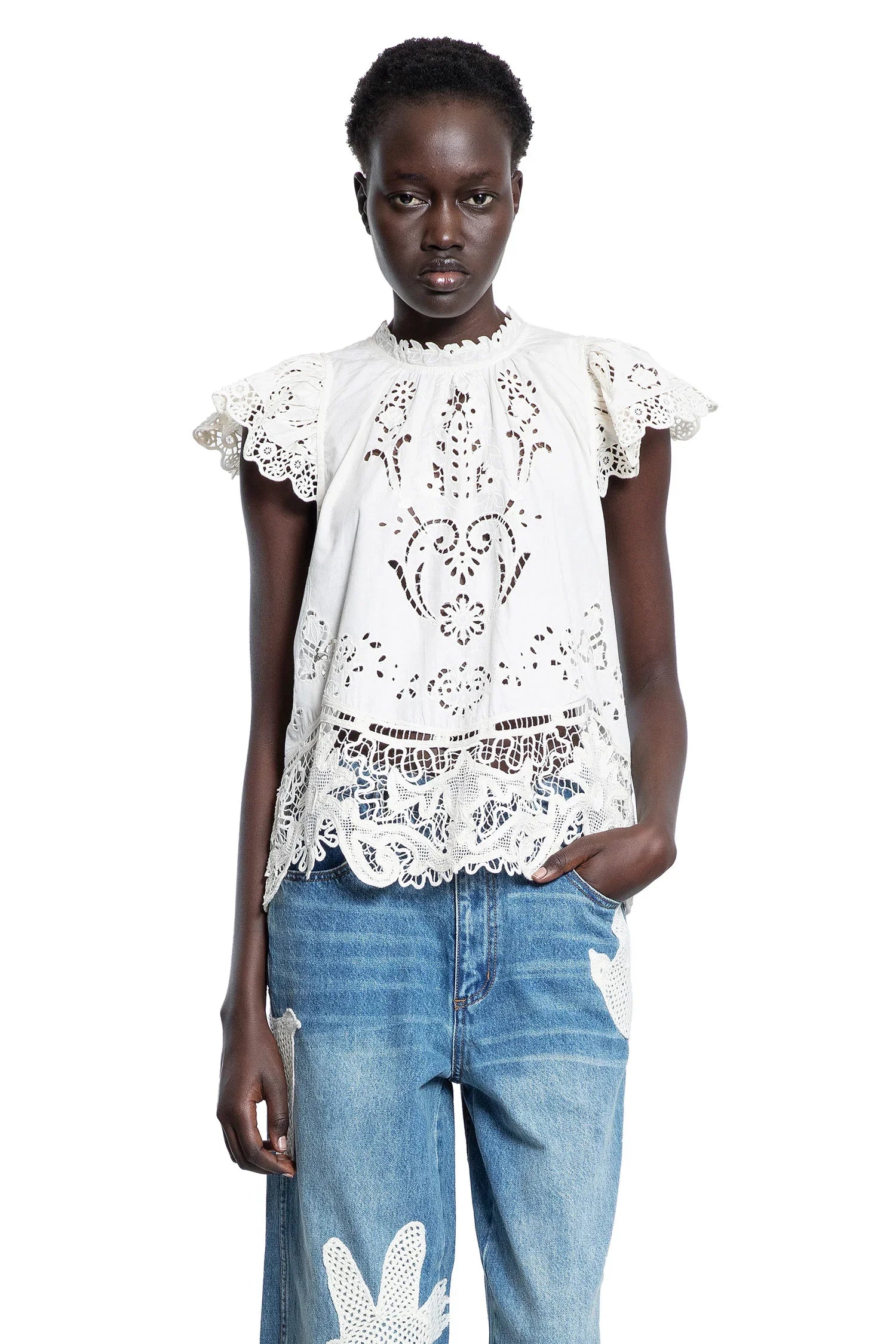 SEA NY WOMAN WHITE TOPS - Antonioli.eu