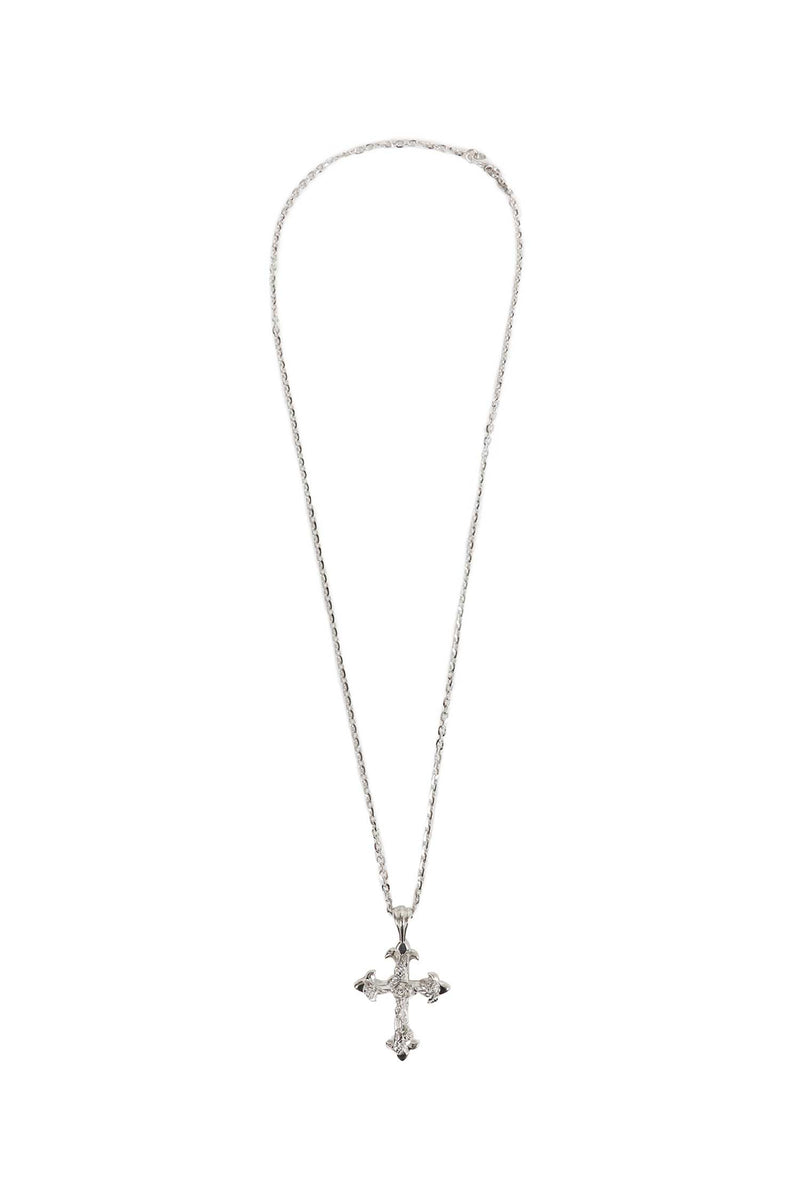 EMANUELE BICOCCHI Rose Cross Large Necklace unisex